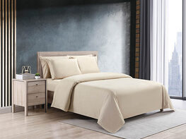 Kathy Ireland 6-Piece CoolMax Sheet Set (Sand/Full)