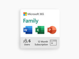 Microsoft 365 Family | 12-Month Subscription (Global)